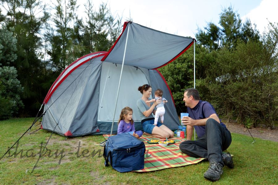 Тент-шатер складной для отдыха на природе, даче, пикнике