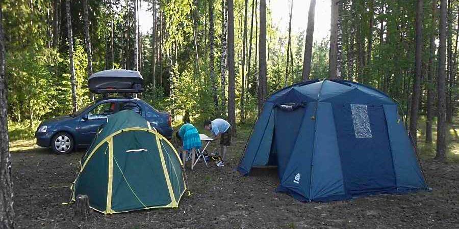 Двускатные палатки